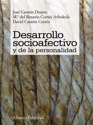 cover image of Desarrollo socioafectivo y de la personalidad